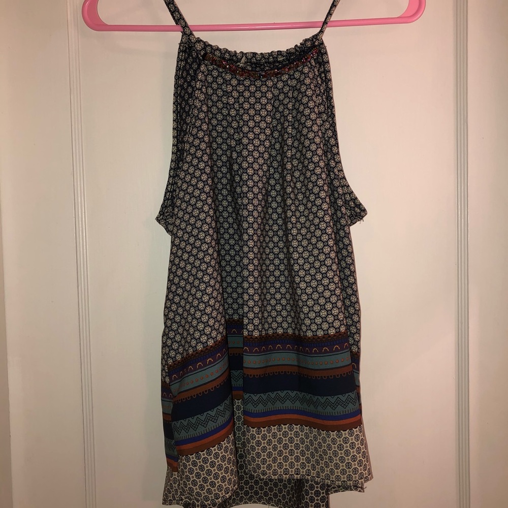 Sleeveless Flowy Top